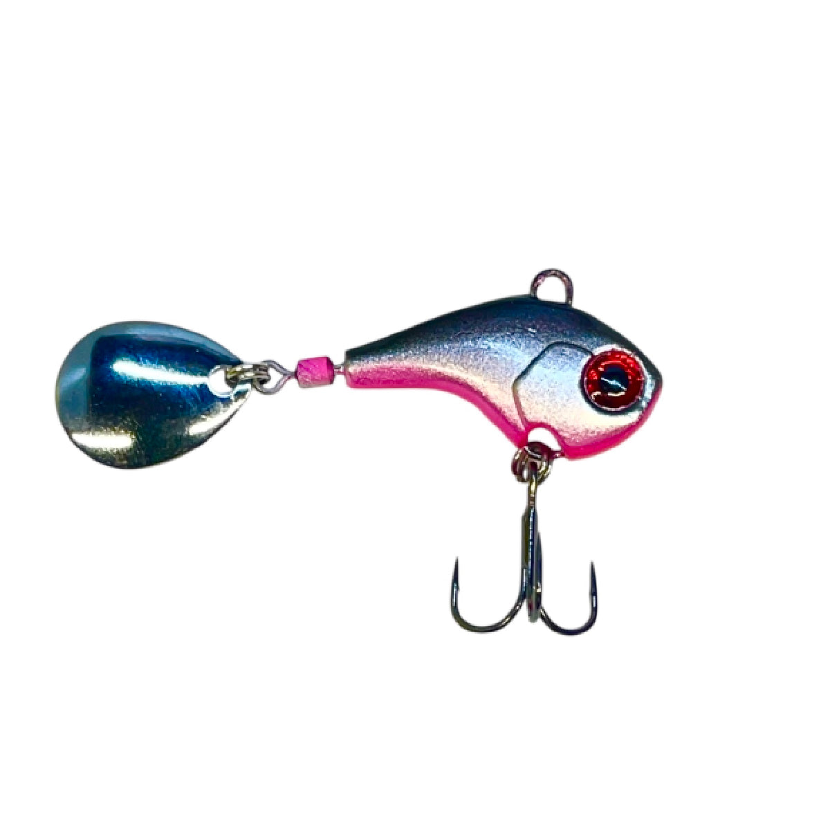 🎣 Tail Spinner – Angry Baits Color 1 for Predator Fishing (Wide Body Model – Available Weights: 10g / 3/8 oz • 16g / 5/8 oz • 21g / 3/4 oz)