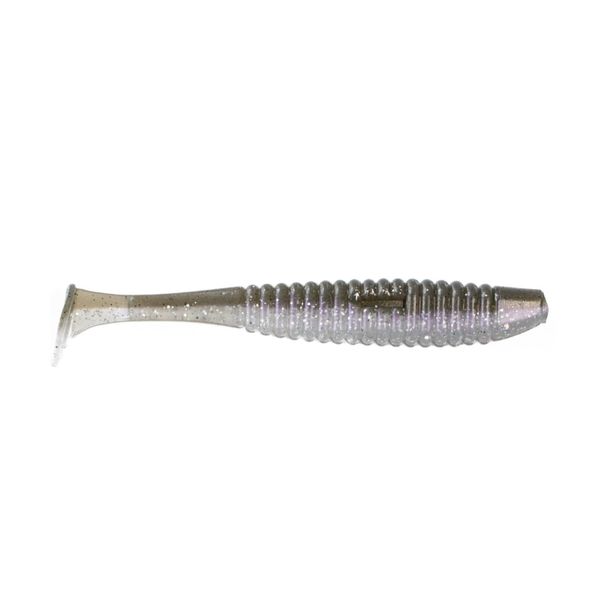 Angry Baits Shiner 4” – 55 Rainbow Trout UV Edible Soft Bait | Paddle Tail Swimbait | Pack: 4 pcs | Brand: Angry Baits