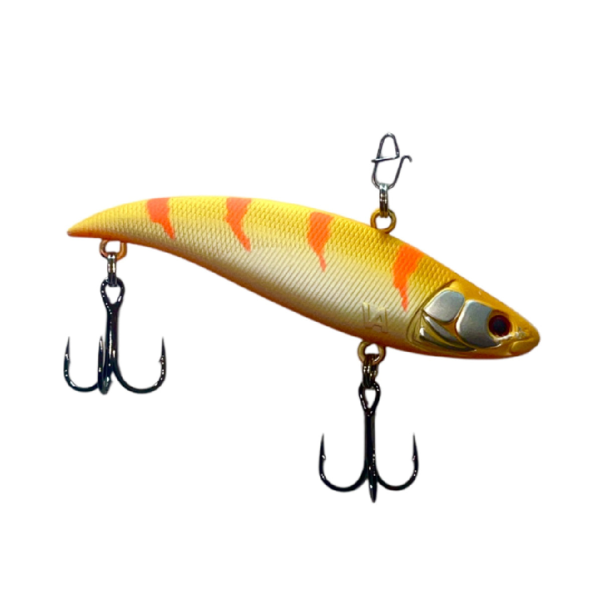 Trident VIB Fido 75S – VA102FH Rattling Lipless Crankbait | 75 mm | Sinking Vibration Lure | Flash Highlight Finish | Brand: Trident