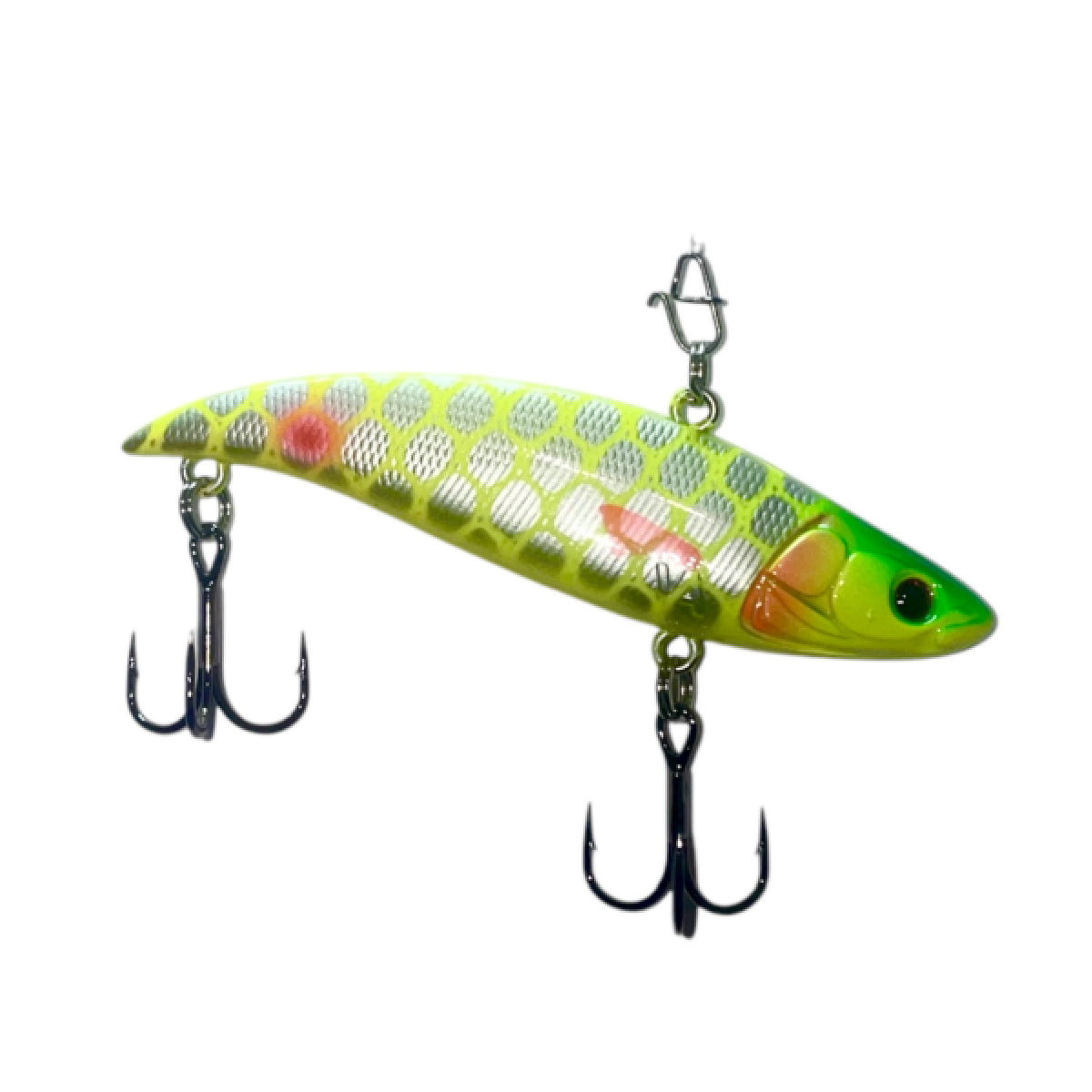 Trident VIB Fido 75S – VA098 Rattling Lipless Crankbait | 75 mm | Sinking Vibration Lure | Distinctive Color Pattern | Brand: Trident