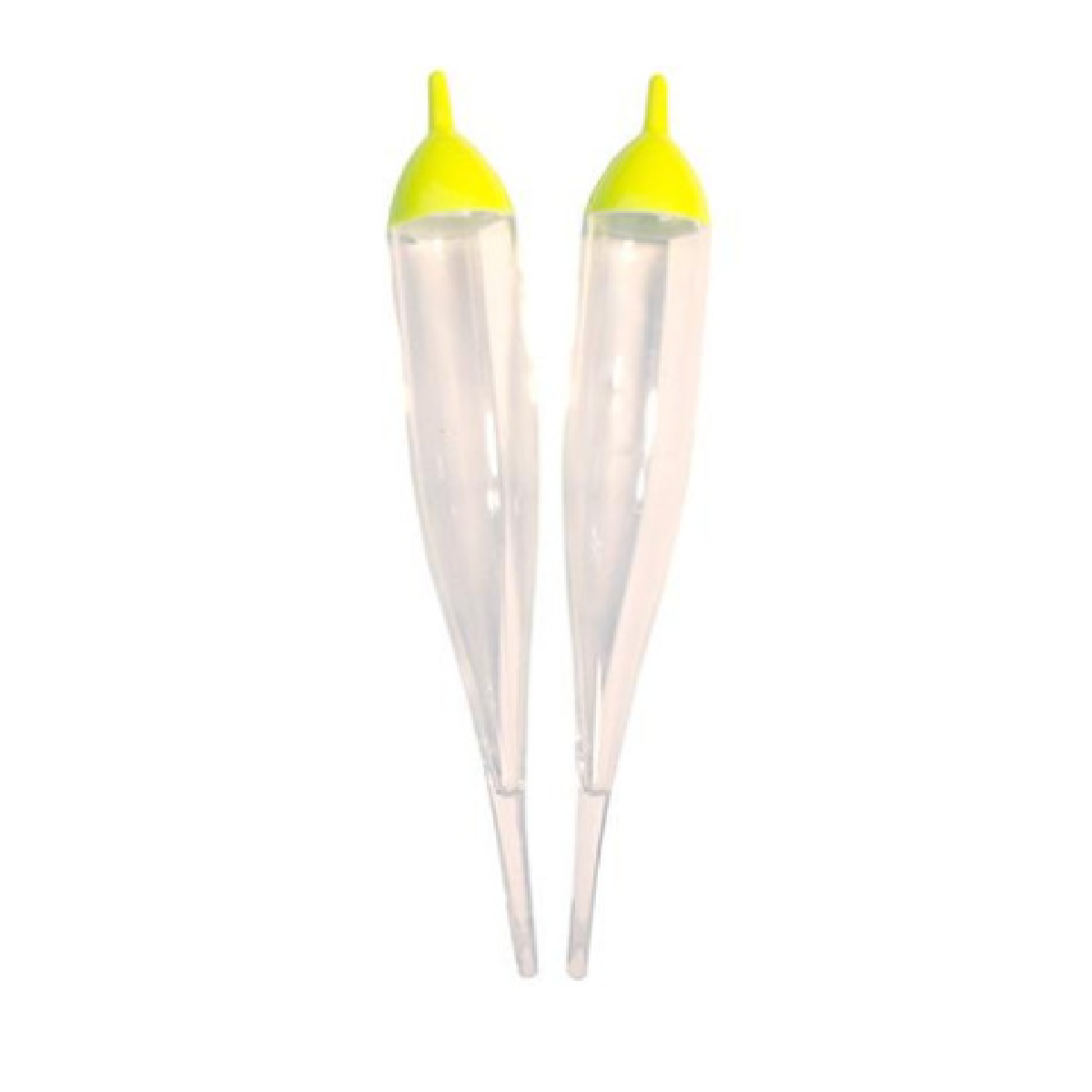 Blackbird 10.5 Char float Clear 4-7/8" 2Pk