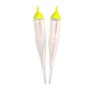 Blackbird 10.5 Char float Clear 4-7/8" 2Pk