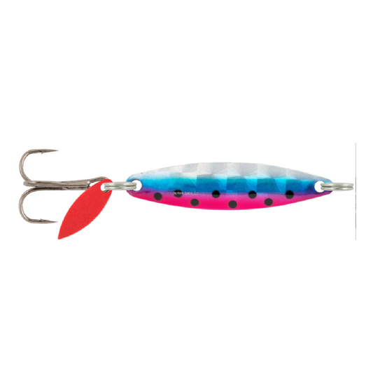 Danielson SKR-38RT-X Skagit Spoon w/Treble & Siwash hook, 3/8oz, Rainbow Trout