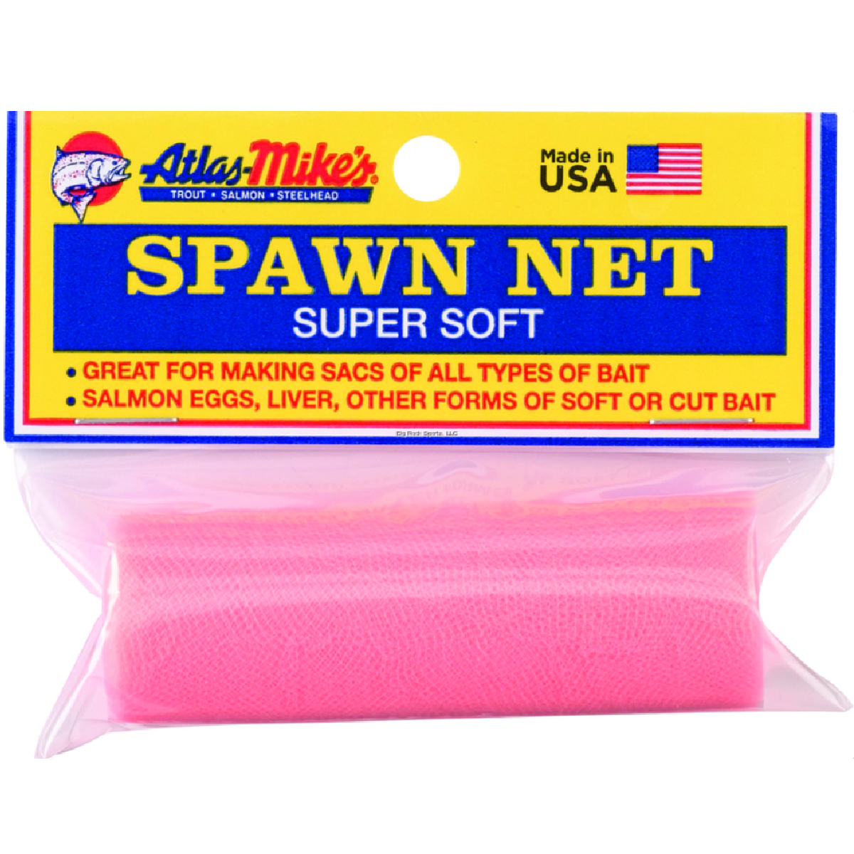 Atlas-Mike's 55048 Spawn Net 4" x 16' Roll Peach