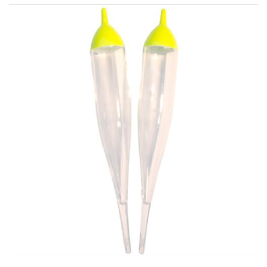 Blackbird 10.5 CHAR Float Clear Chart 4-7/8" 2pk