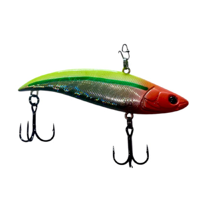 Trident VIB Fido 75S – VA103 Rattling Lipless Crankbait | 75 mm | Sinking Vibration Lure | Natural Baitfish Finish | Brand: Trident