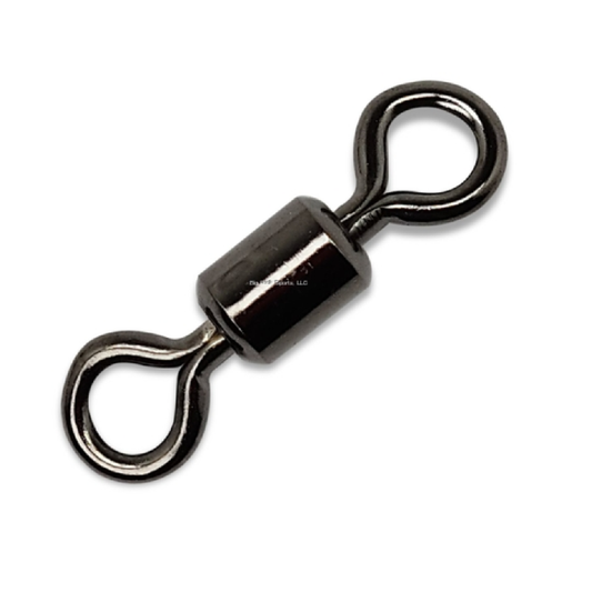 Gamakatsu 405400-2 Superline Swivel, NS Black, Size 2-230lb, 6 per Pack