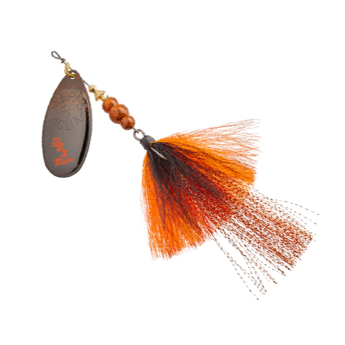 Mepps Bronze Slammer BS3-BKFCR – Premium In-Line Spinner