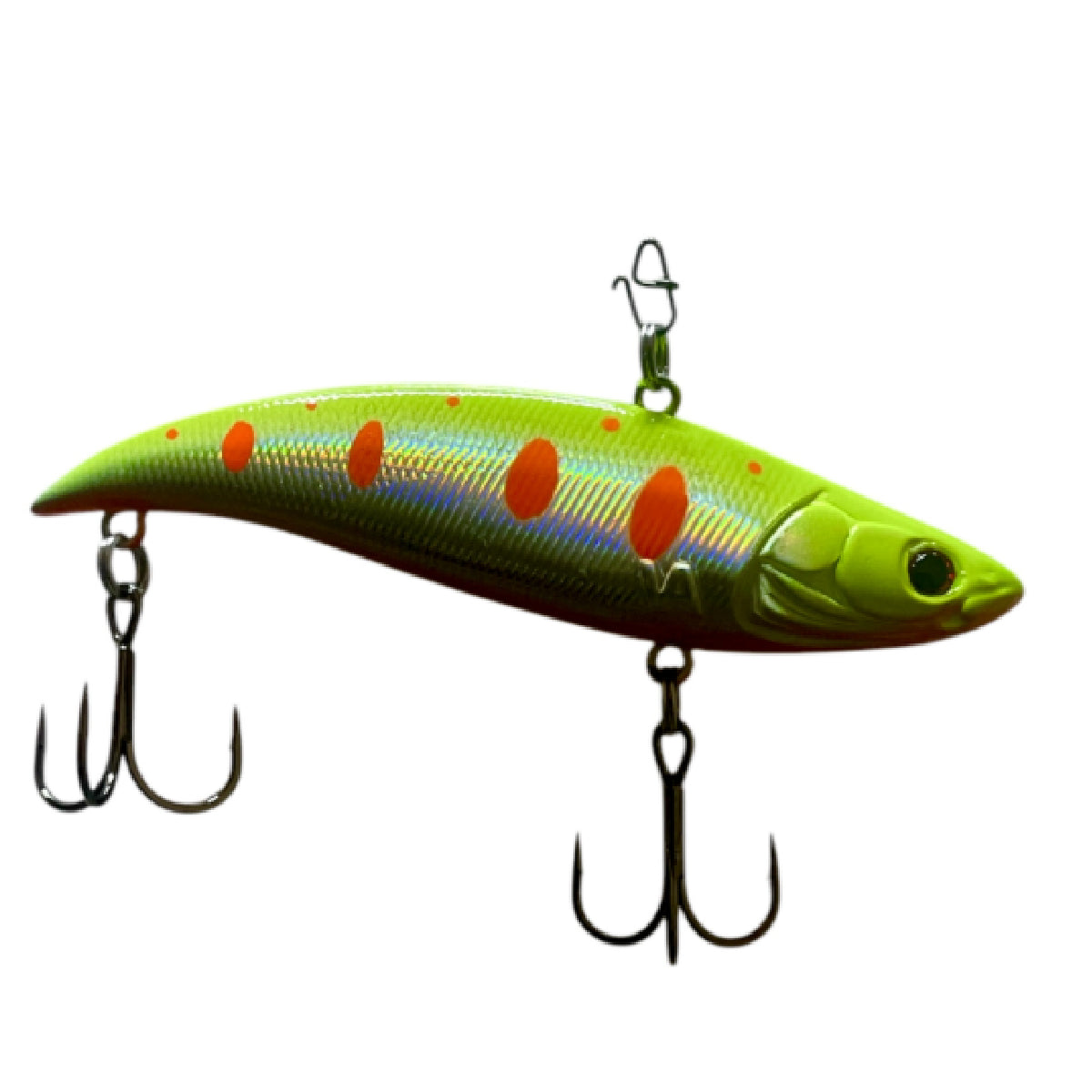 Trident VIB Fido 75S – VA105 Rattling Lipless Crankbait | 75 mm | Sinking Vibration Lure | High-Contrast Color Pattern | Brand: Trident