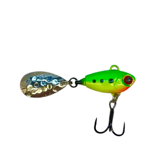 🎣 Angry Baits Tail Spinner – Color 7– 7g (1/4 oz) / 10g (3/8 oz) – Bass, Pike, Walleye  Lure