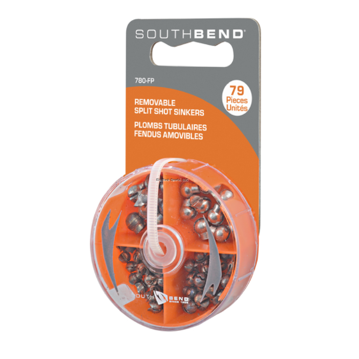South Bend 780-FP Split Shot Assortment Small Removable – Predator Fishing