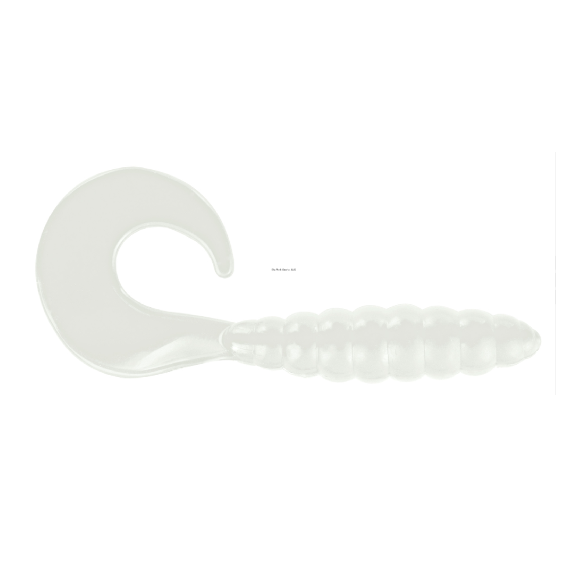 Apex AP-CT3-8 Curly Tail 3" White