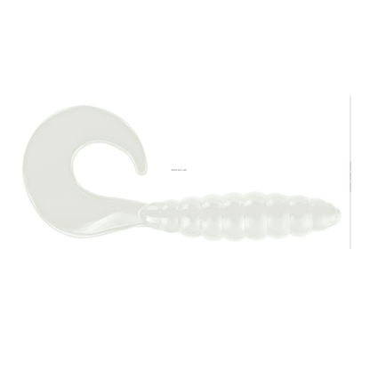 Apex AP-CT3-8 Curly Tail 3" White