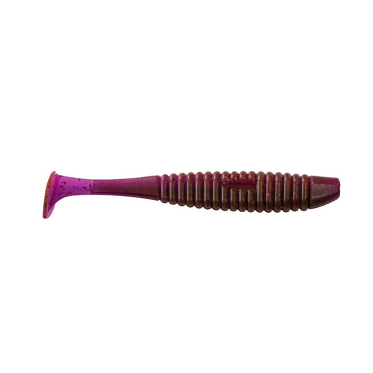 Angry Baits Shiner 4” – 01 LOX UV Edible Soft Bait | Paddle Tail Swimbait | Pack: 4 pcs | Brand: Angry Baits