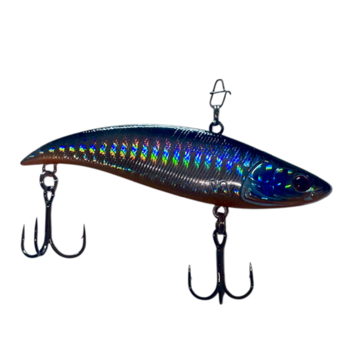 Trident VIB Fido 75S – VA017 Rattling Lipless Crankbait | 75 mm | Sinking Vibration Bait | High-Viz Reaction Lure | Brand: Trident