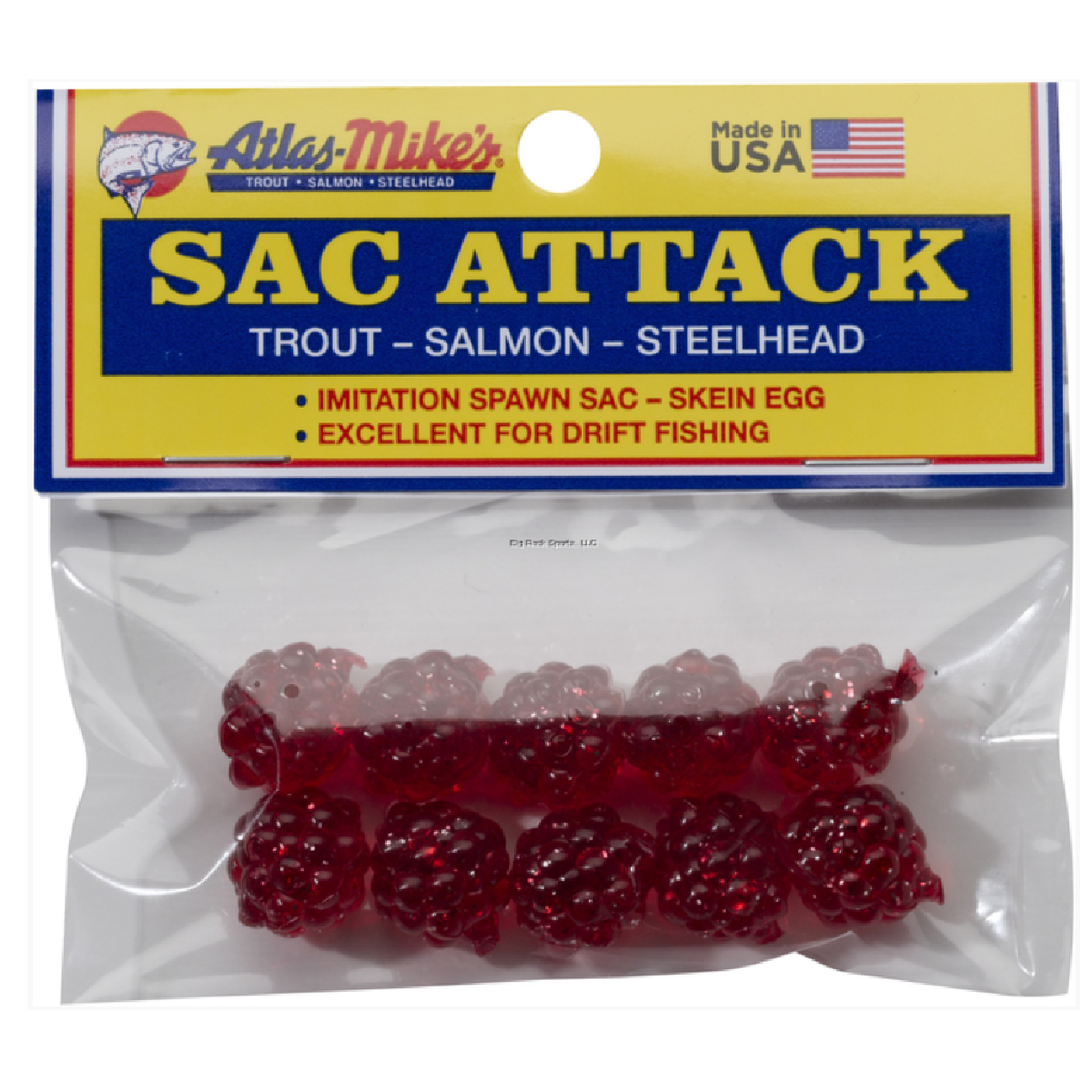 Atlas-Mike's 41023 Sac Attack Plastic Cluster Eggs