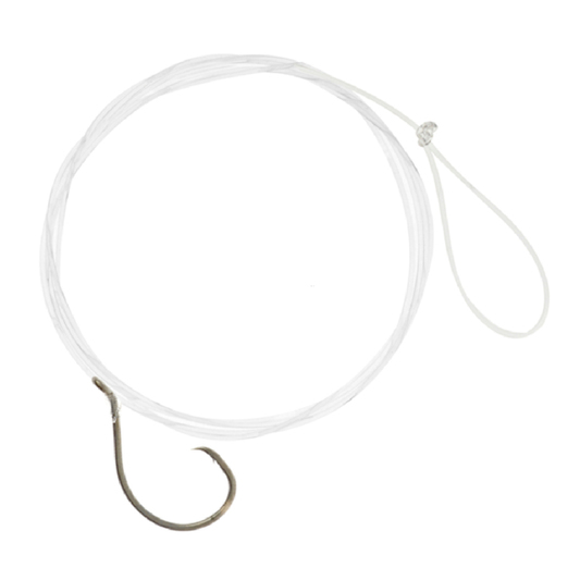 Danielson 128NOH-4/0 Snelled Octopus Hook Size 4/0 6pk