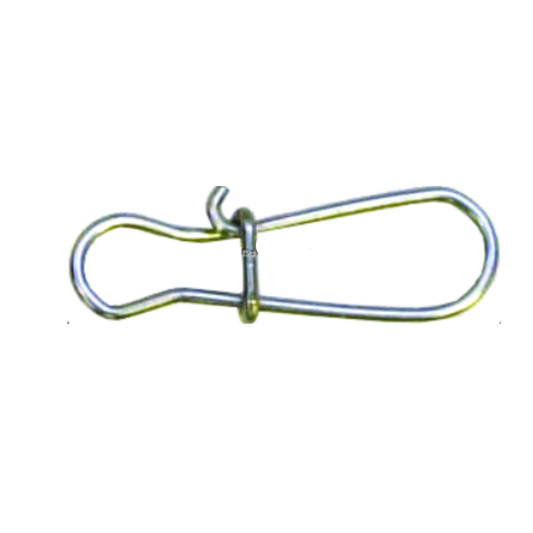 Eagle ClawDual Lock Snaps Sz 1 Nickel 10Pk