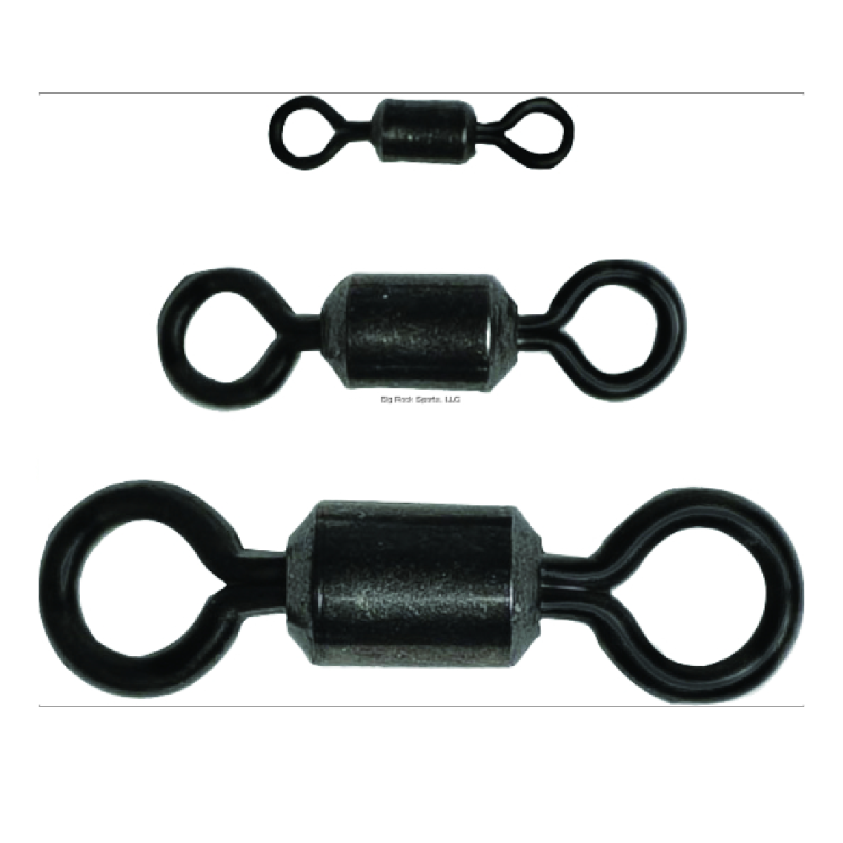 Owner  Micro Hyper Barrel Swivel 100% Stainless  Black Chrome