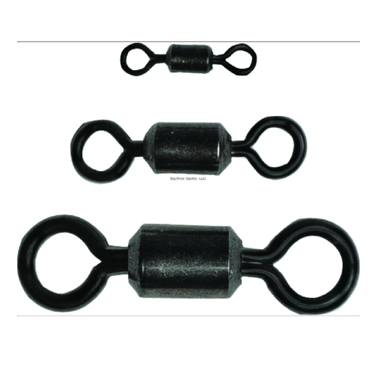 Owner  Micro Hyper Barrel Swivel 100% Stainless  Black Chrome