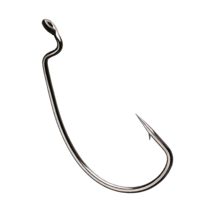 Angry Baits KUMHO Offset Worm Hook Size 4/0 | For 5.5–6.5” Soft Baits | High Carbon Steel | Pack of 5 pcs